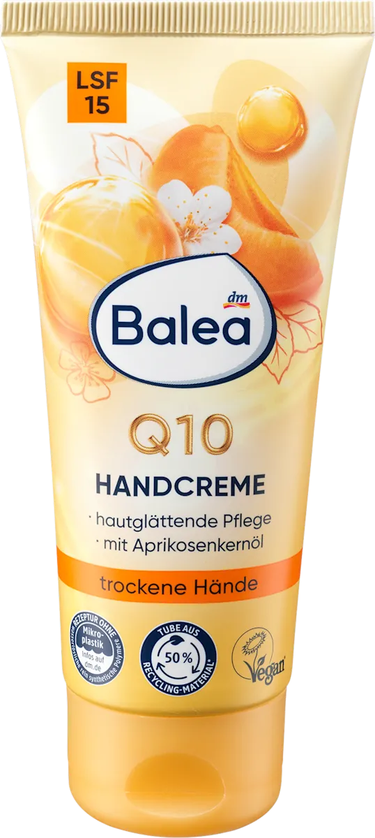 Krema za ruke BALEA Q10 kajsija 100ml
