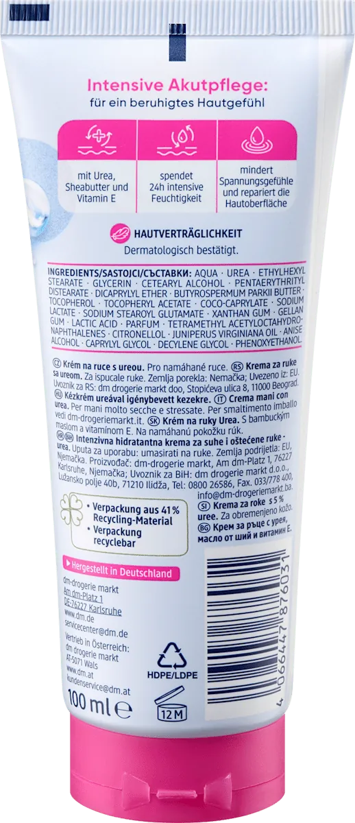 Krema za ruke BALEA Urea 100ml