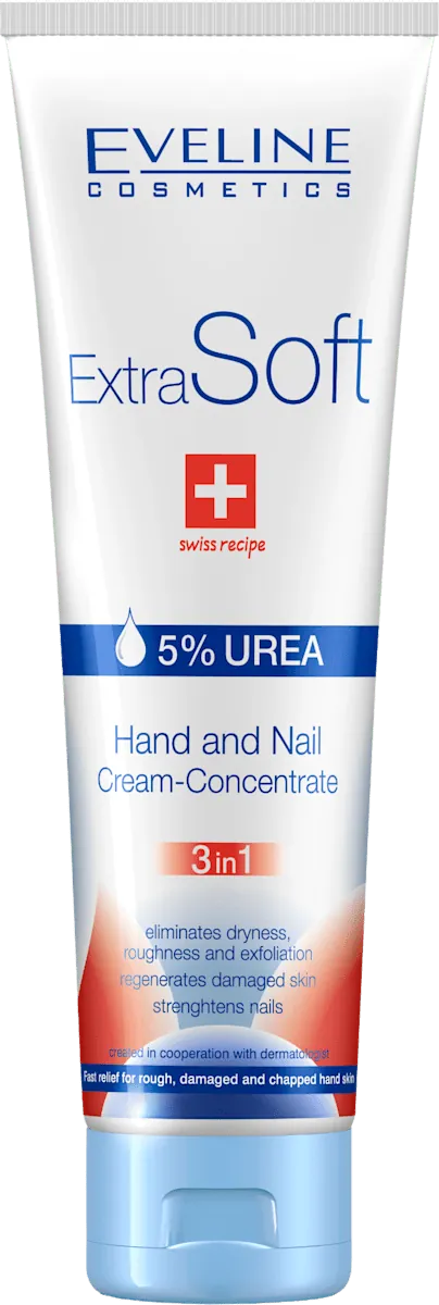 Krema za ruke EVELINE ExtraSoft 3u1 5% urea, 100 ml