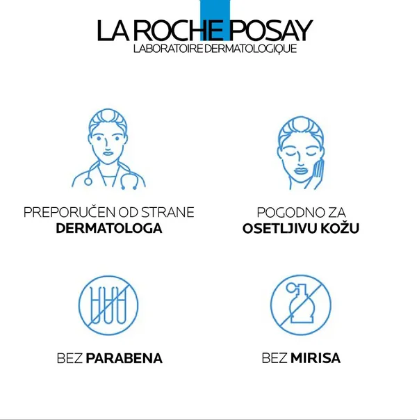 Krema za ruke LA ROCHE POSAY LIPIKAR XERAND Krema za obnovu veoma suve i nadražene kože ruku, 50 ml