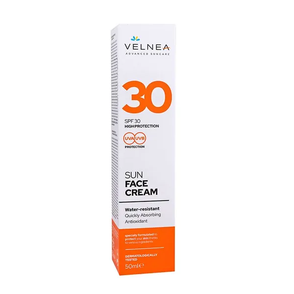 Krema za zaštitu od sunčanje VELNEA SUN pf30+ 50ml
