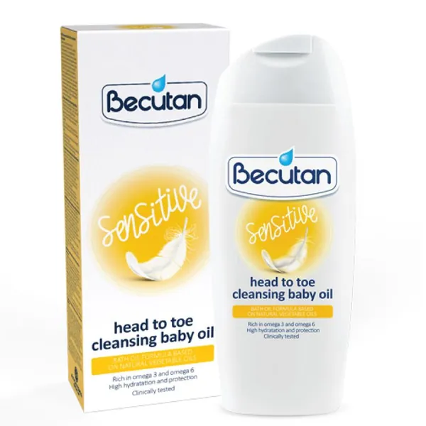 Kupka za bebe BECUTAN sensitive uljana 200ml