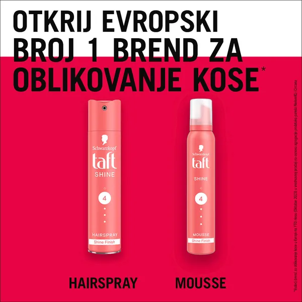 Lak za kosu TAFT ultra jak sjaj 250ml