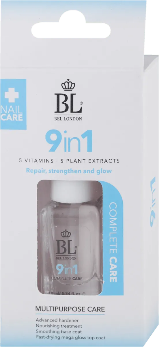 Lak za nokte BEL LONDON zaštitni, kompletna nega nokta 10ml
