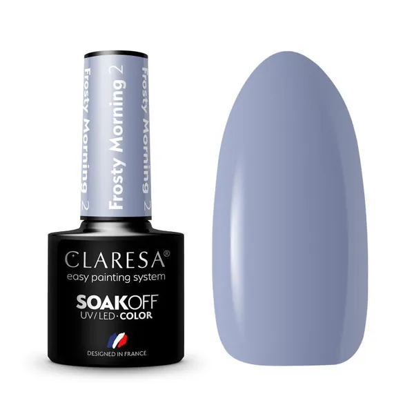 Lak za nokte CLARESA trajni uv/led frosty morning 2 5g