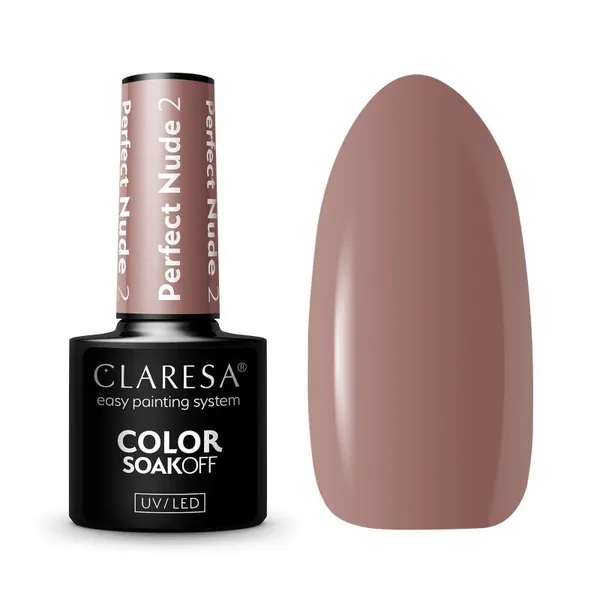 Lak za nokte CLARESA trajni uv/led Perfect Nude 2 5g