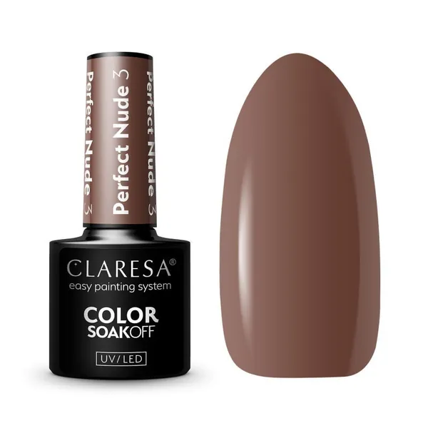 Lak za nokte CLARESA trajni uv/led Perfect Nude 3 5g