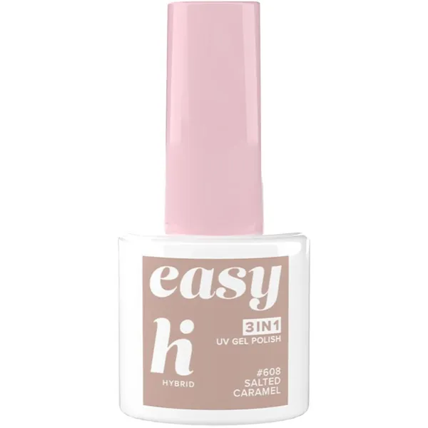 Lak za nokte HI HYBRID 3u1 UV gel lak â€“ salted caramel #608