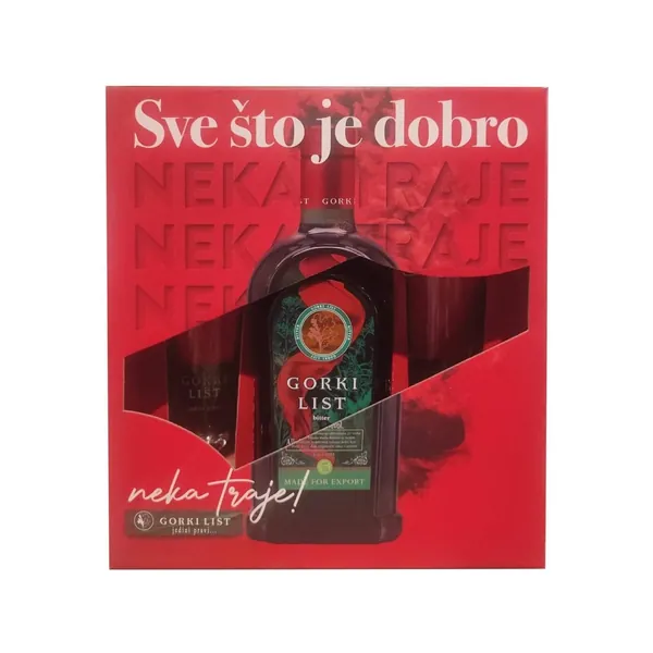 Liker GORKI LIST 0.7l+dve čase