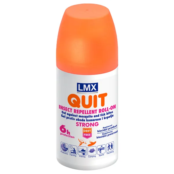 LMX QUIT gel protiv komaraca i krpelja 100ml