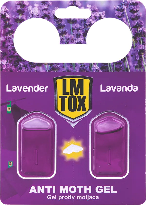 LMX TOX gel protiv moljaca lavanda 2x4g