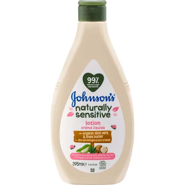 Losion JOHNSON'S Bio natural aloe vera shea butter 395ml