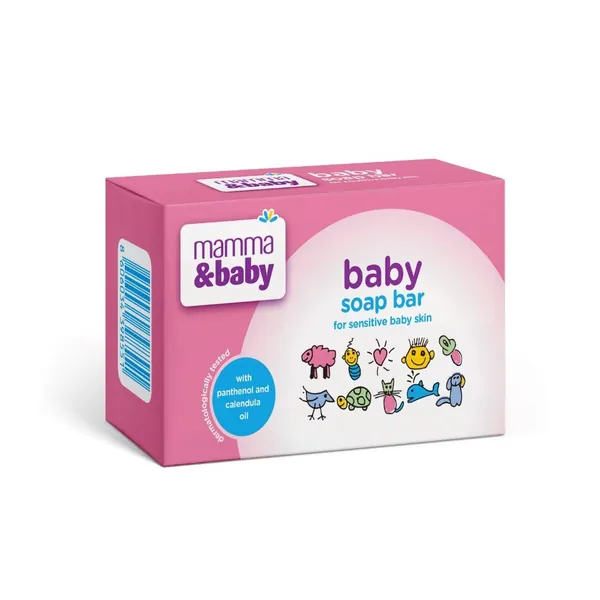 MAMMA&BABY čvrsti sapun Pantenol i ulje Nevena 100g