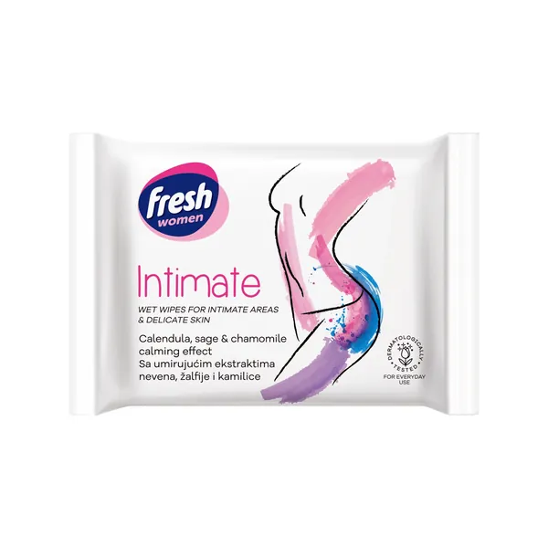 Maramice za negu intimne regije FRESH 20kom