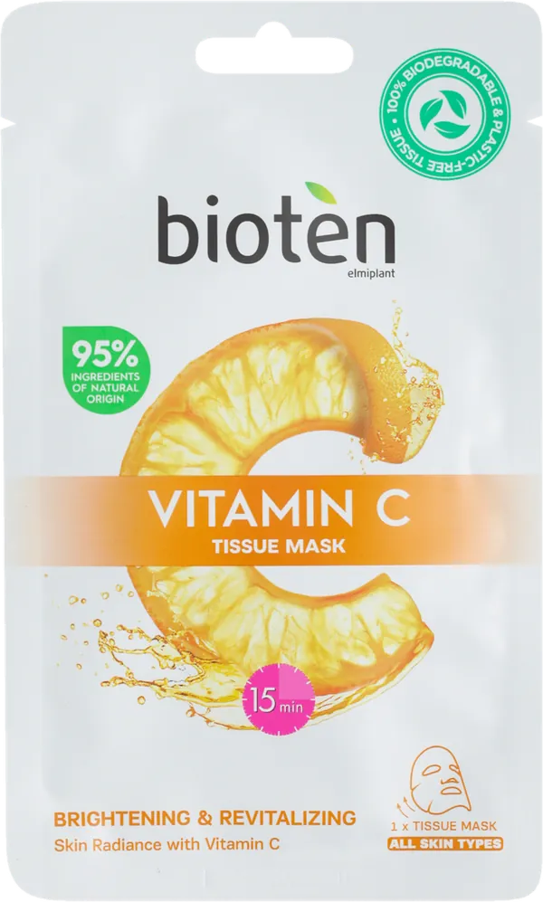 Maska za lice BIOTEN vitamin C maska u maramici 20ml