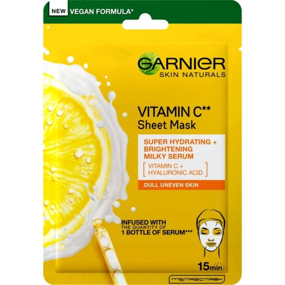 Maska za lice GARNIER Skin naturals u maramici s vitaminom C 28g