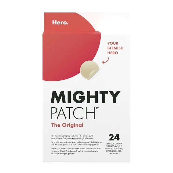 Maska za lice HERO Mighty Patch Original flaster za bubuljice, 24 komada