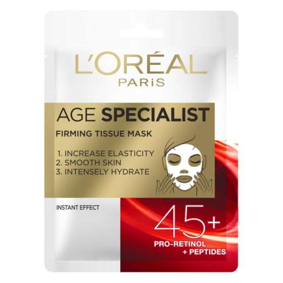 Maska za lice L'OREAL PARIS AGE SPECIALIST 45+ u maramici