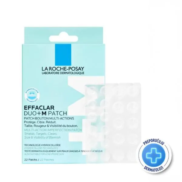 Maska za lice LA ROCHE POSAY effaclar duo+m višenamenski flasteri protiv nepravilnosti 22 flastera
