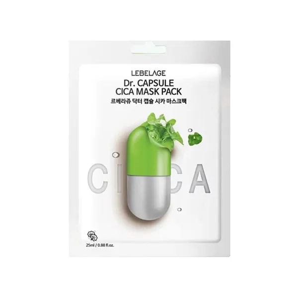 Maska za lice LEBELAGE Capsule Cica 28ml