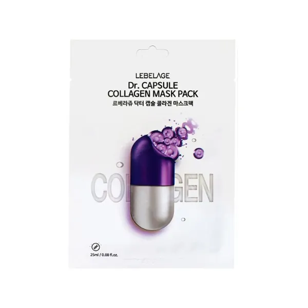 Maska za lice LEBELAGE Capsule Collagen 28ml