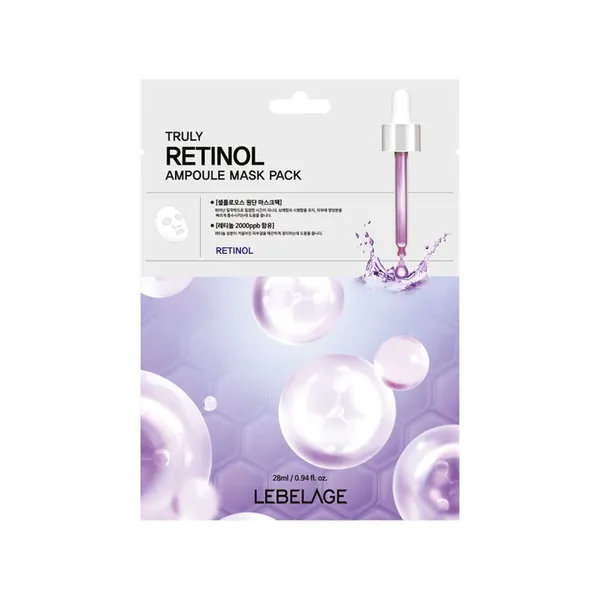 Maska za lice LEBELAGE Truly Retinol Ampoule 28ml