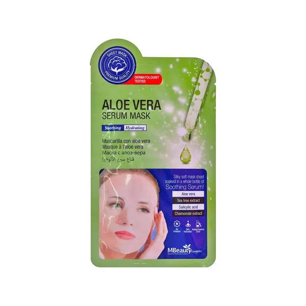Maska za lice MBEAUTY Aloe vera 25ml