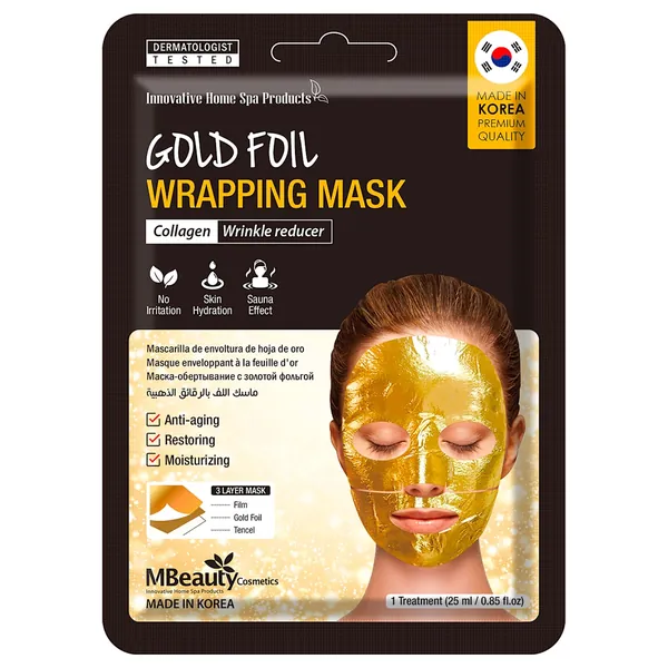 Maska za lice MBEAUTY Gold 25ml