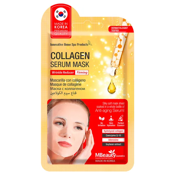 Maska za lice MBEAUTY kolagen serum sheet 25ml