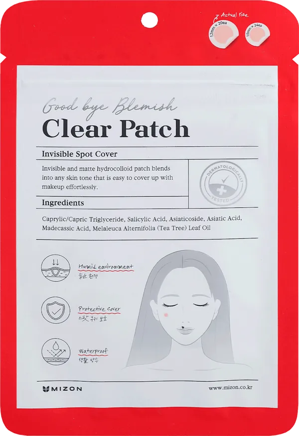 Maska za lice MIZON Good Bye Blemish Clear flasteri za bubuljice 44 kom