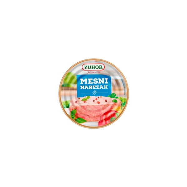 Mesni narezak YUHOR limenka 150g