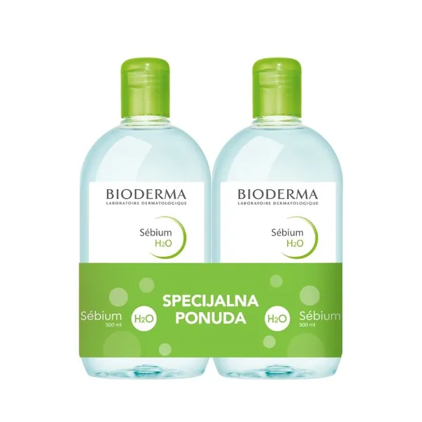 Micelarna voda BIODERMA Sebium 2x 500 ml