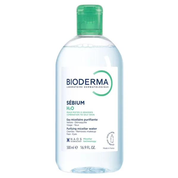 Micelarna voda BIODERMA Sebium H2O, za mešovitu i masnu kožu 500ml