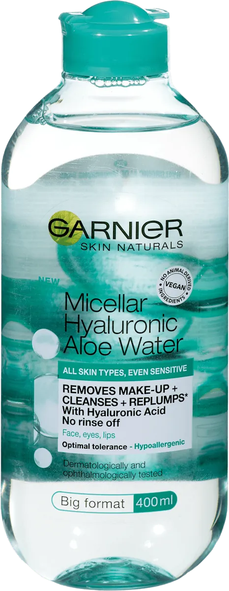 Micelarna voda GARNIER SKIN NATURALS Hyaluronic Aloe 400ml