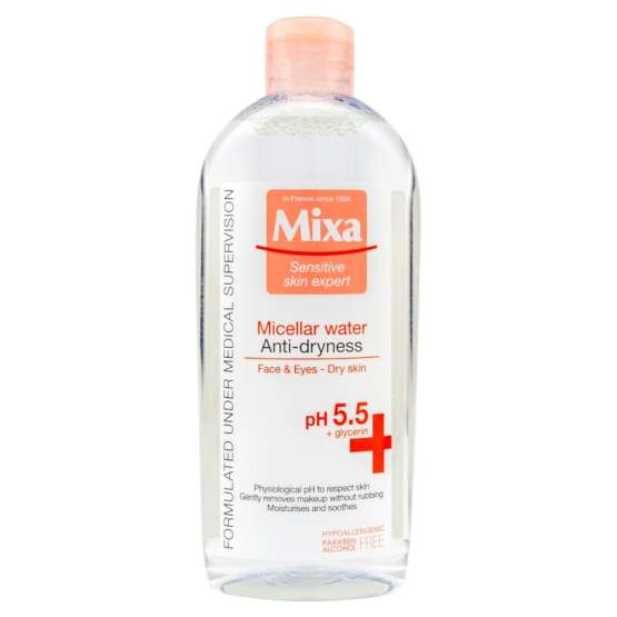 Micelarna voda MIXA za osetljivu i suvu kožu 400 ml