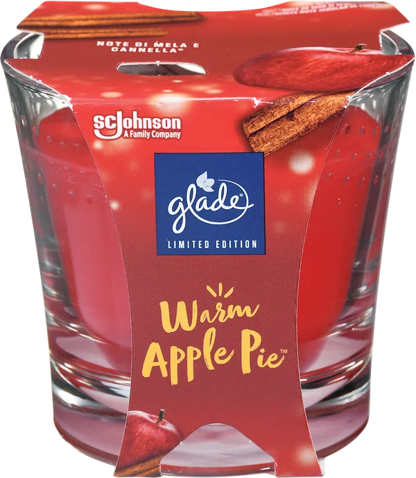 Mirisna sveća GLADE apple pie 129g