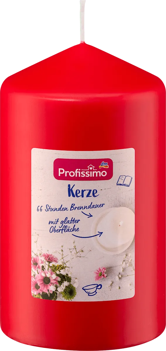 Mirisna sveća PROFISSIMO crvena 140/80 1kom