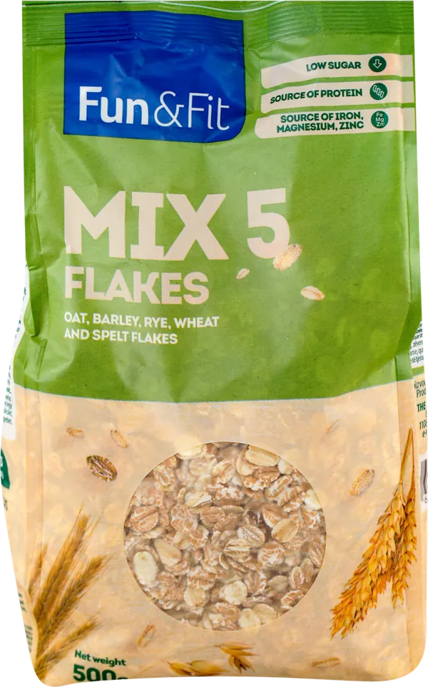 Mix 5 pahuljica FUN&FIT 500g