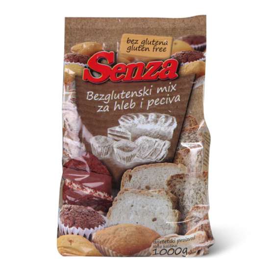 Mix za hleb i peciva SENZA bez glutena 1kg