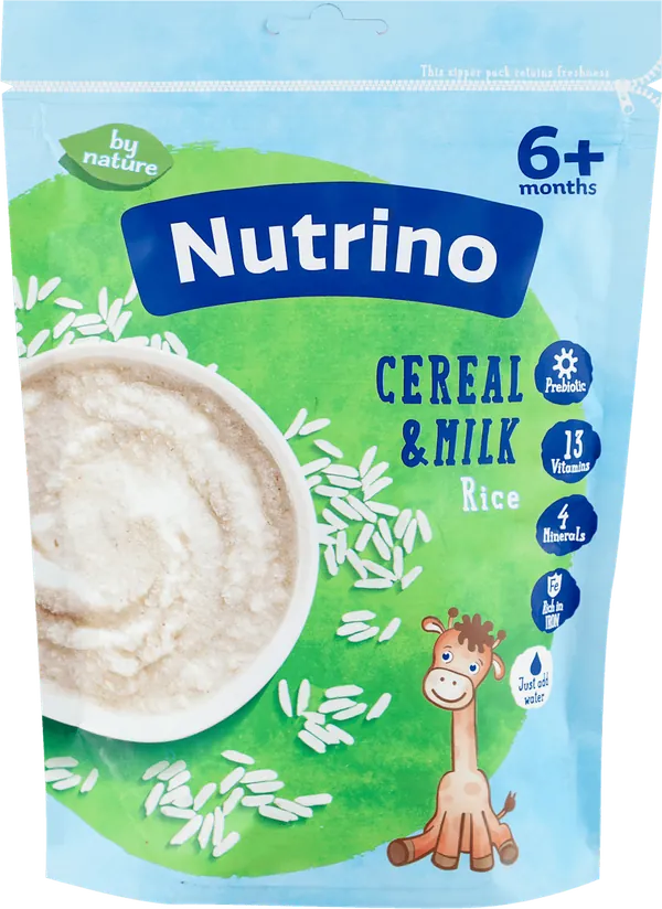 Mlečna kaša NUTRINO od pirinča 200g