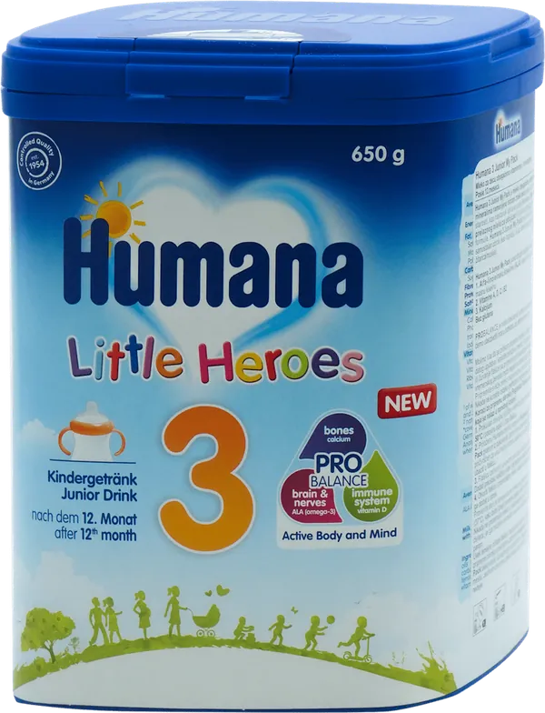 Mleko za bebe HUMANA 3 Mleko junior 650g
