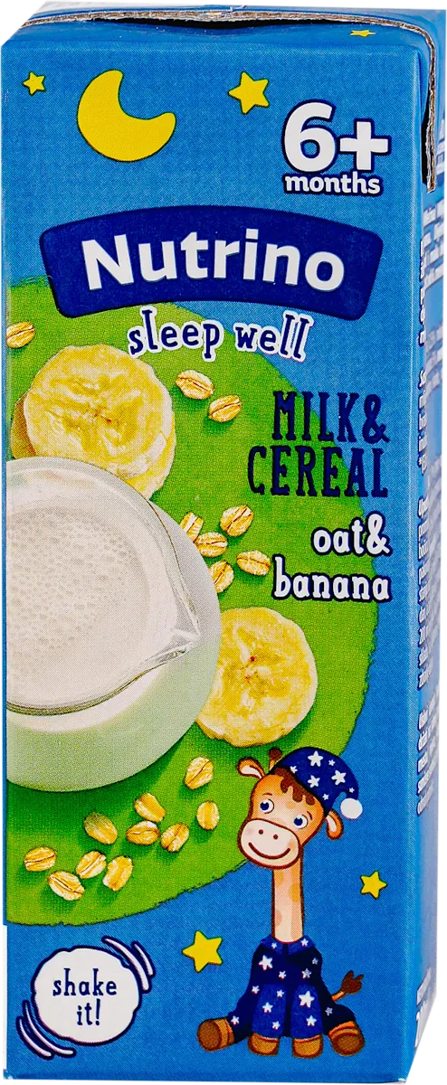 Mleko za bebe NUTRINO 6+ ovas i banana 200ml