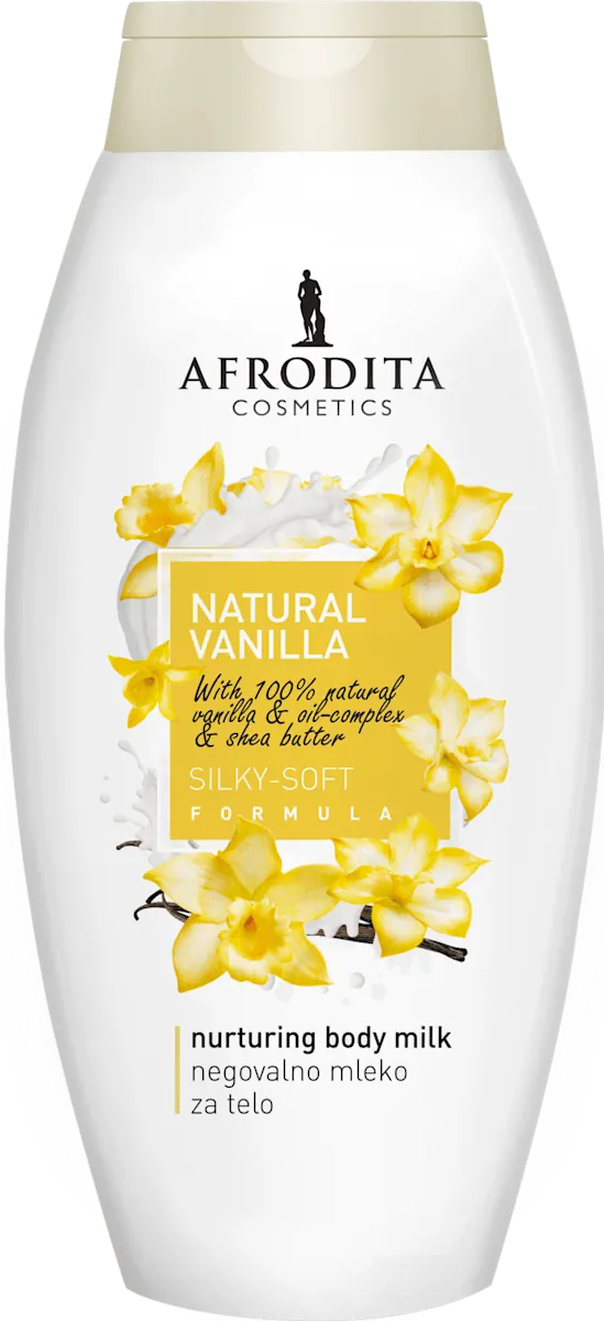 Mleko za negu tela AFRODITA natural vanila 250ml