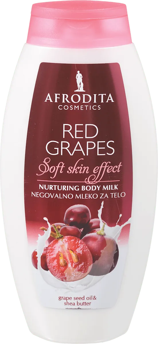 Mleko za negu tela AFRODITA Red Grapes 250ml