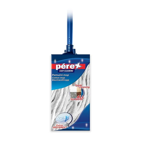 Mop PEREX pamučni sa drškom