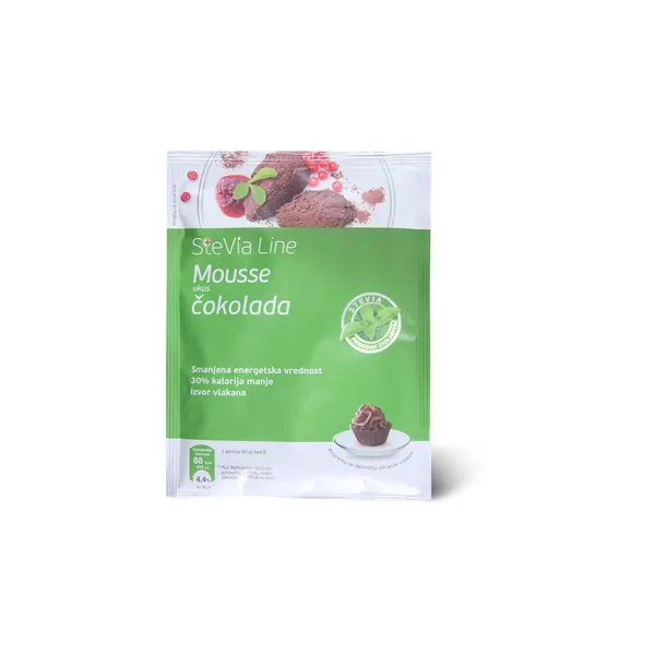 Mousse STEVIA LINE čokolada 75g