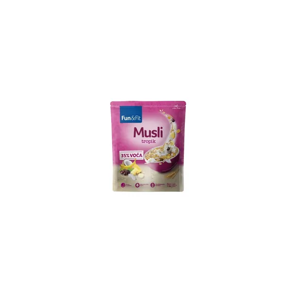 Musli FUN&FIT Tropical 1kg