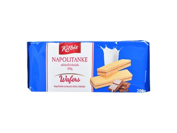 Napolitanka KITBIS mleko i čokolada 200g