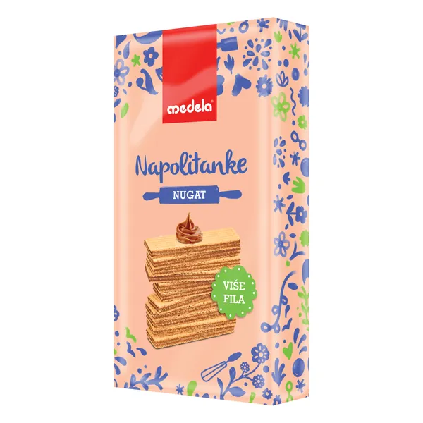 Napolitanka MEDELA Nugat 400g