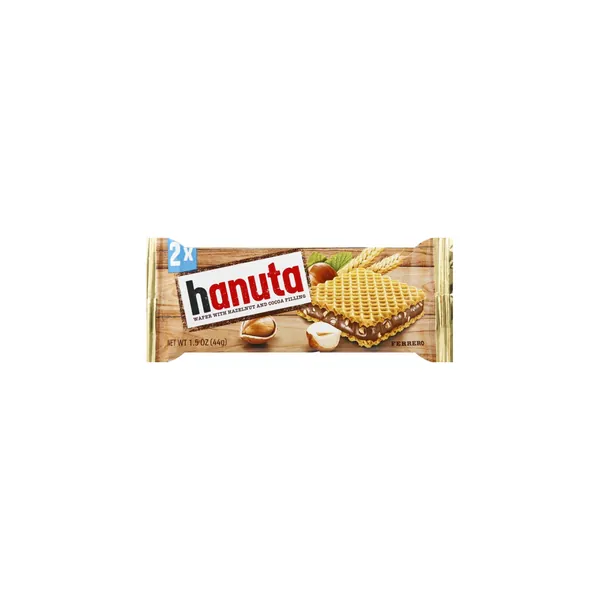 Napolitanke HANUTA Lešnik kakao 44g